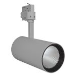 Ledvance LED Schienenstrahler D95 Grau 55W 4200lm 24D - 940 Kaltweiß | Höchste Farbwiedergabe 