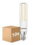 Mehrfachpackung 10x Osram Special T Slim LED E14 Klar 7W 806lm - 827 Extra Warmweiß | Dimmbar - Ersatz Für 60W 