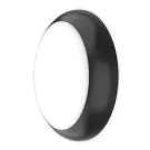 Noxion LED-Wand- und Deckenleuchte Pro V2 Wei&szlig; 12/16/20W 2400lm - 830-840-865 CCT | 325mm - IP65 - Bewegungs- und Lichtsensor - Not 3H + Ring Schwarz