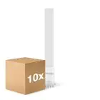 Mehrfachpackung 10x Noxion Lucent PL-S LED 6W - 830 Warmweiß | Ersatz Für 11W